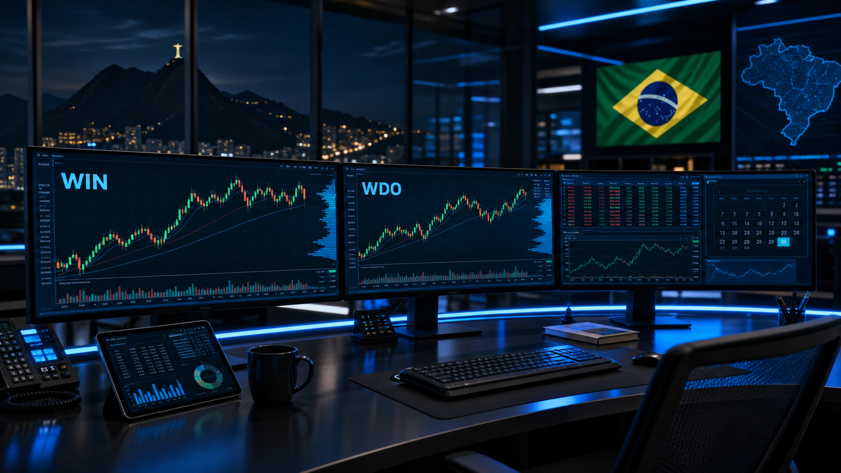 Sazonalidade intradiária no WIN e WDO: padrões